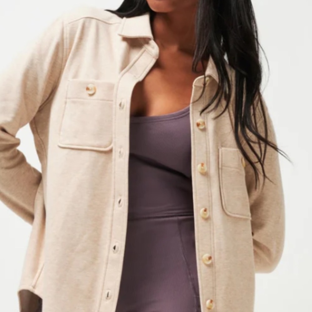 Travis Mathew Cloud Shacher Heather light Gray Size SM NWOT